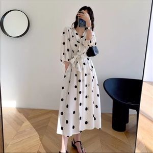 Polka dot dress